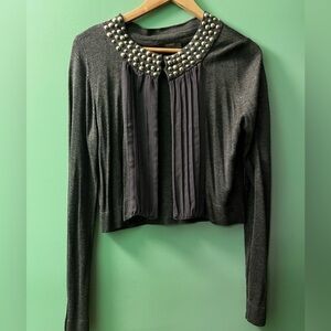 Ladies embellished sweater